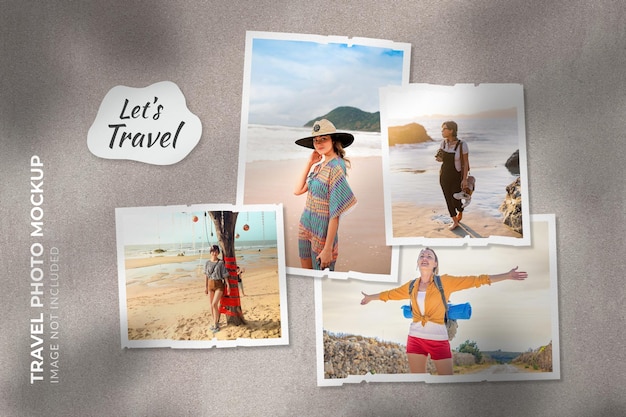 Travel Photo Mockup