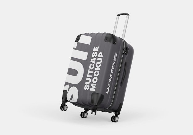 Travel suitecase mockup