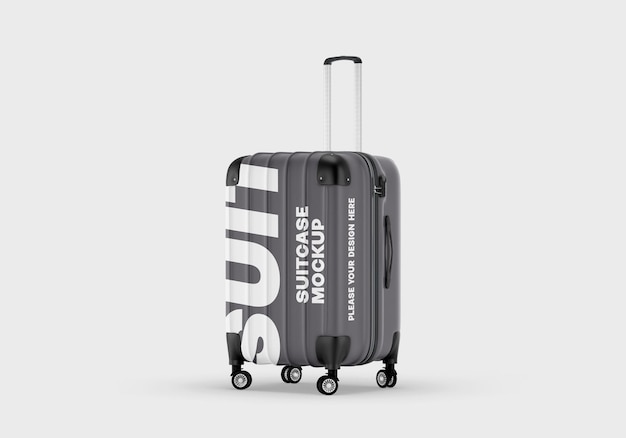 PSD travel suitecase mockup