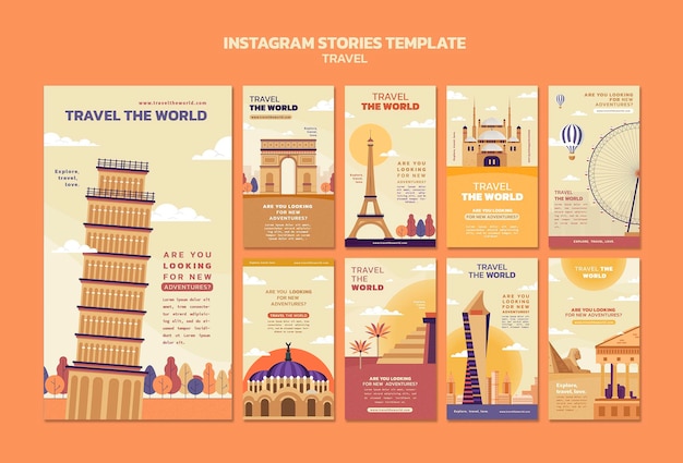 ランドマークで世界のinstagramストーリーコレクションを旅する