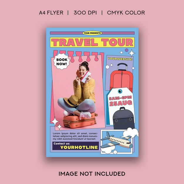 travel tour flyer