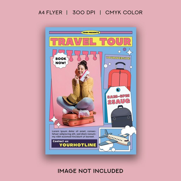 Travel tour flyer