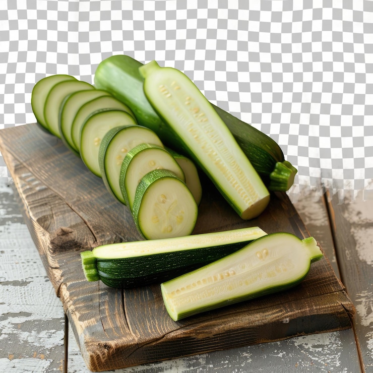 PSD a tray of cucumbers with the word cucumbers on it