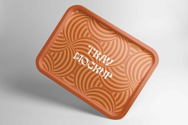 Tray  mockup design