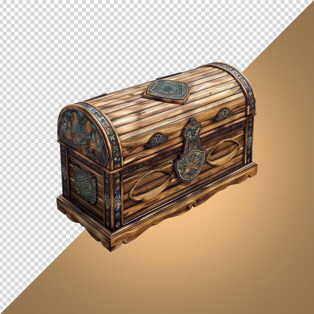 PSD treasure chest png