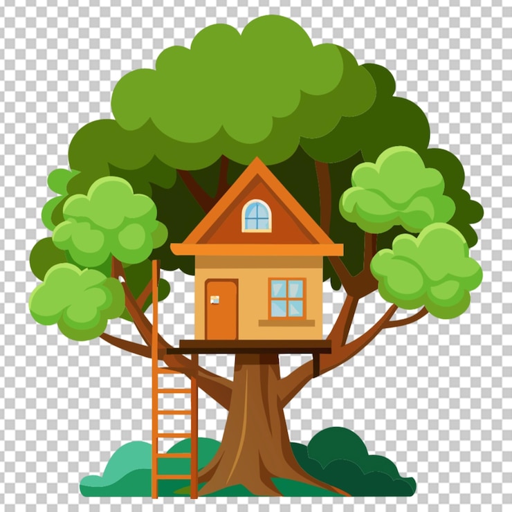 PSD tree house
