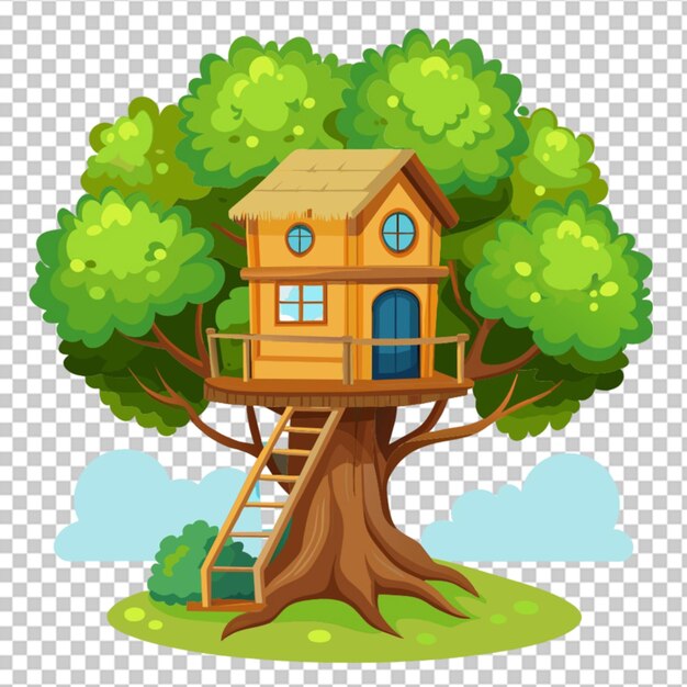 PSD tree house