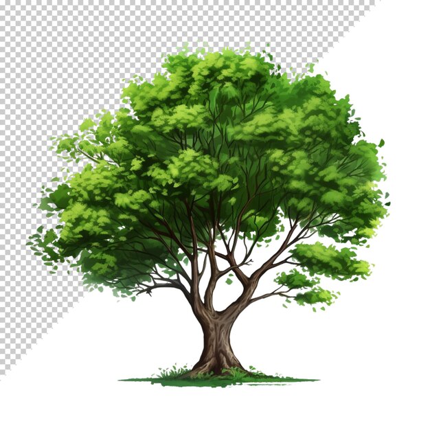 Tree isolated on transparent background