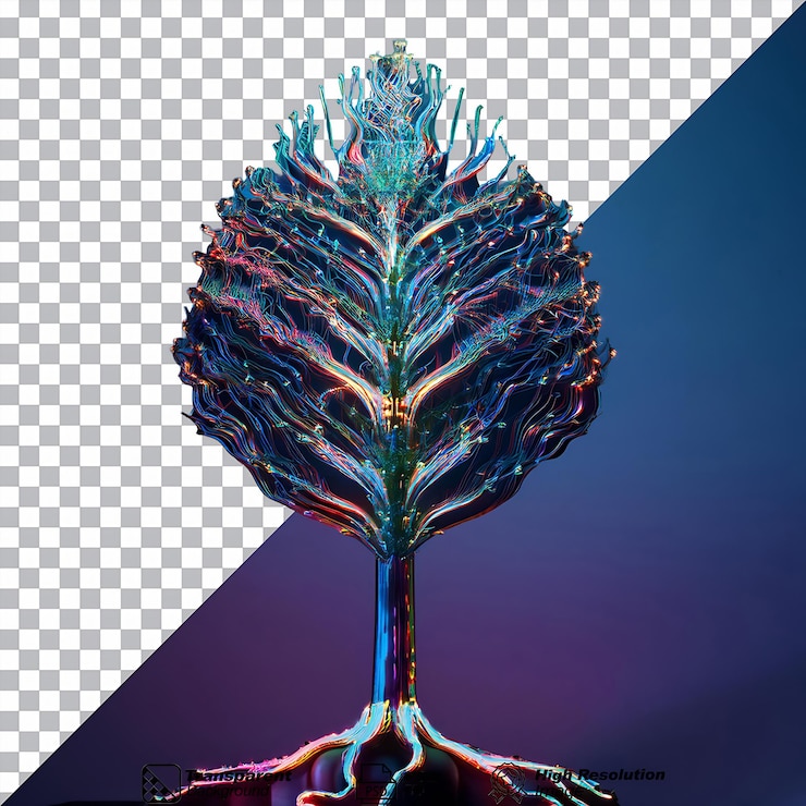 PSD tree of life isolated