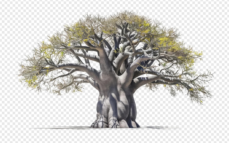 PSD a tree with a shadow on it and the word tree