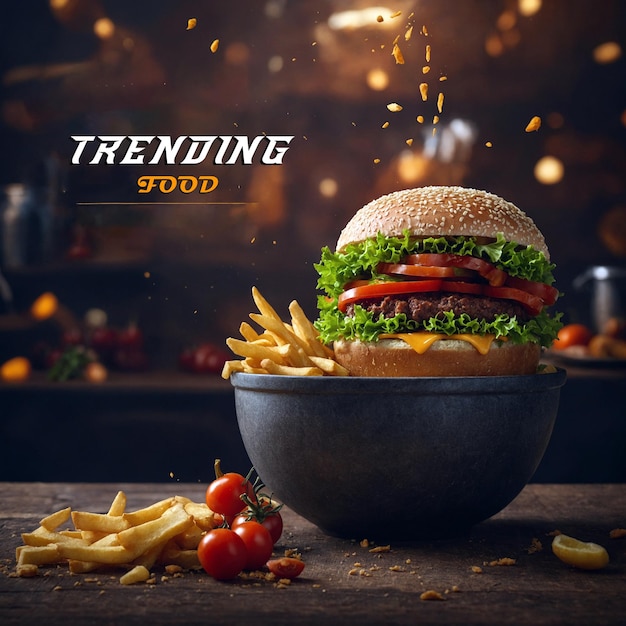 PSD trending fast fresh food 2024