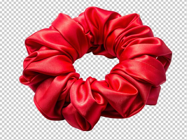 Trendy en chique rode scrunchie