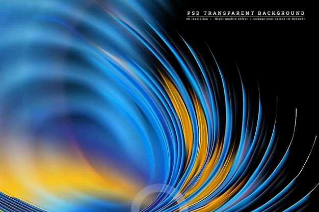 PSD trendy gradient color abstract background dynamic textured element design