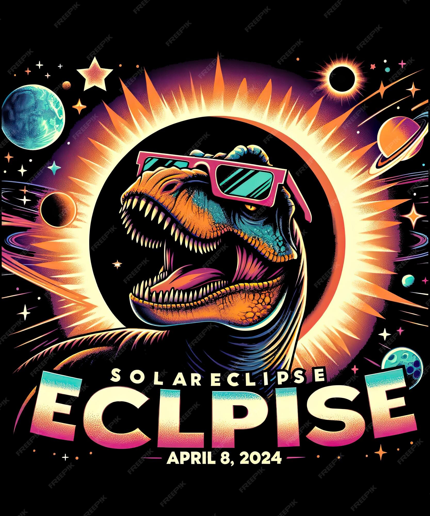 Premium PSD Trex eclipse watcher 2024