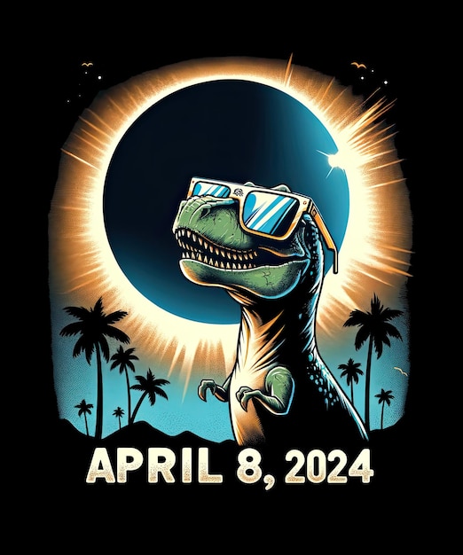 Premium PSD Trex eclipse watcher 2024