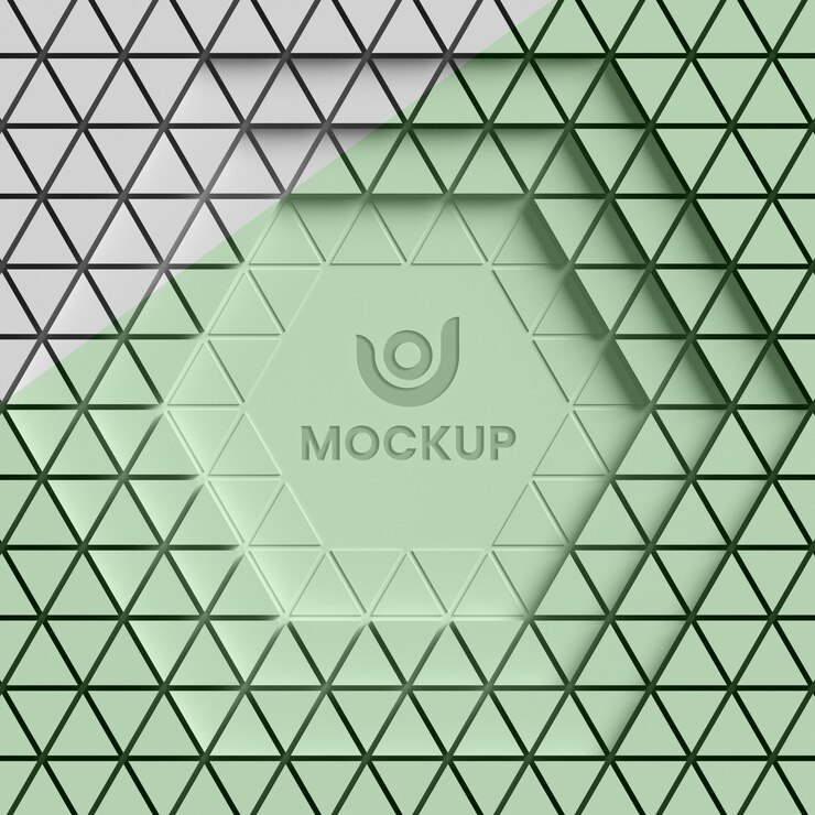 PSD triangular 3d background