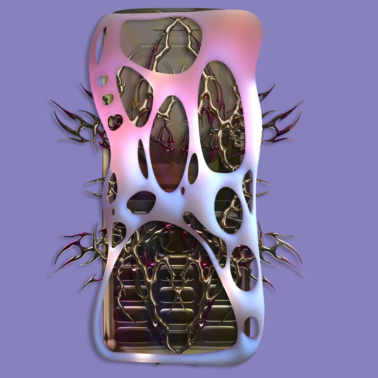 PSD tribal 3d rendering shape