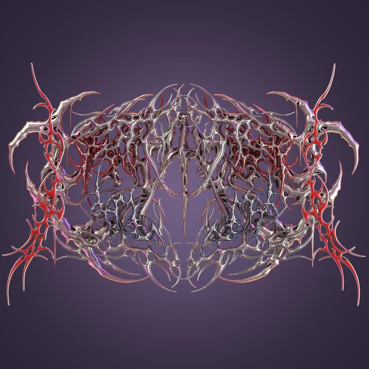 PSD tribal 3d rendering