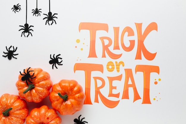 PSD trick or treat message for halloween