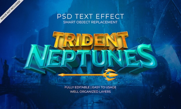 Trident neptunes teksteffect