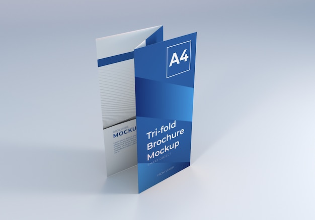 Brochure a tre ante mockup