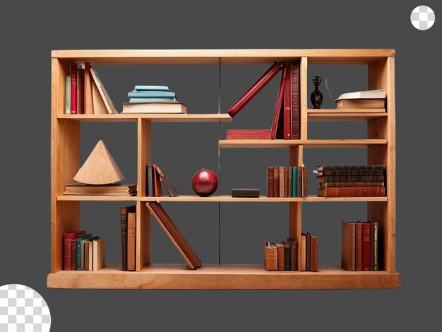 PSD trigonometry bookshelf png transparent