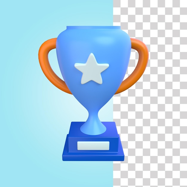 Trofee Promotie 3D Pictogram