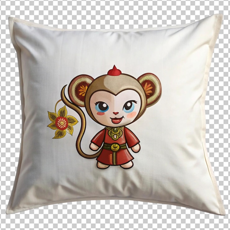 PSD tropical bed pillow sea terrace