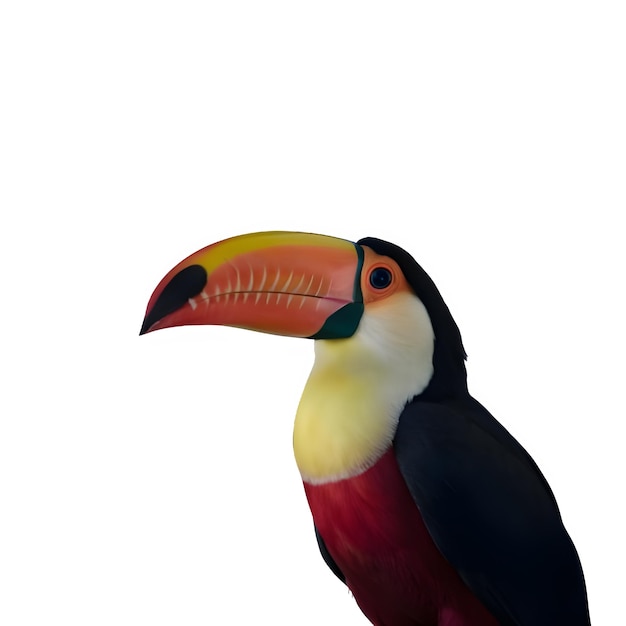 PSD tropikalny ptak tukan