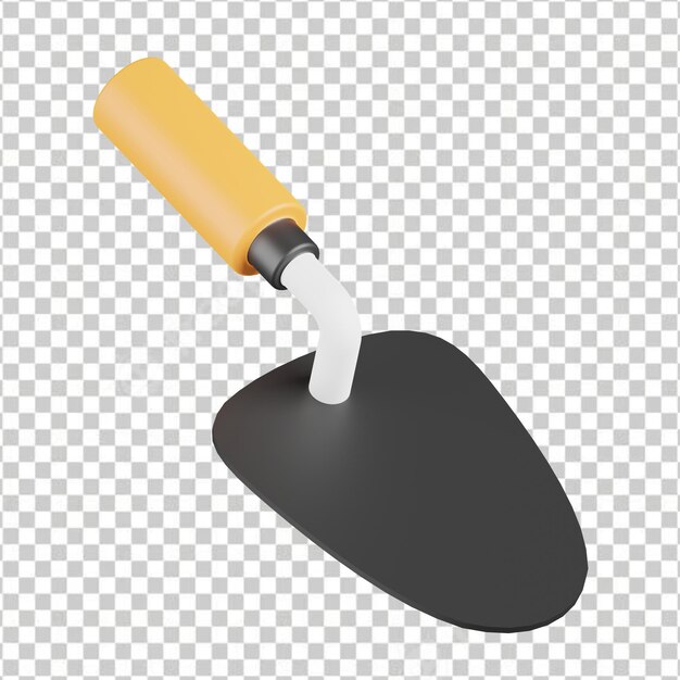 Trowel 3d icon