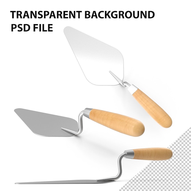 PSD trowel png