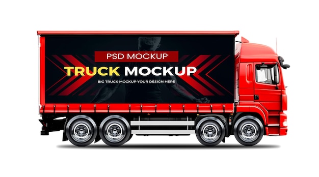 truck mockup