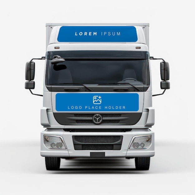 PSD mockup di camion