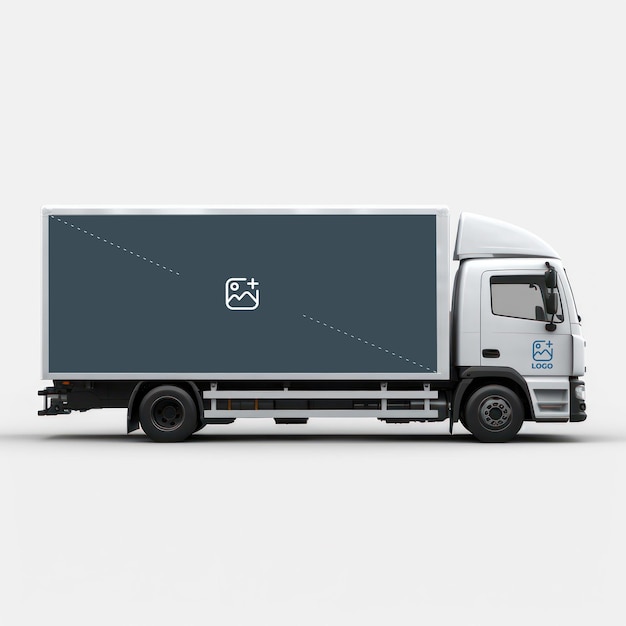 PSD mockup di camion