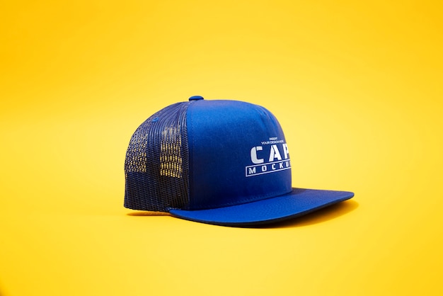 trucker hat mock-up