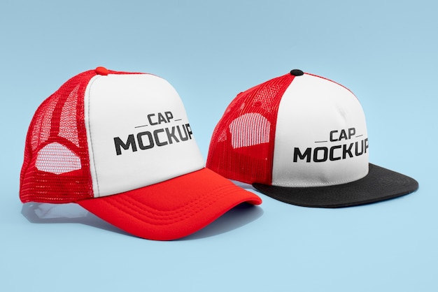 Trucker hoed mock-up