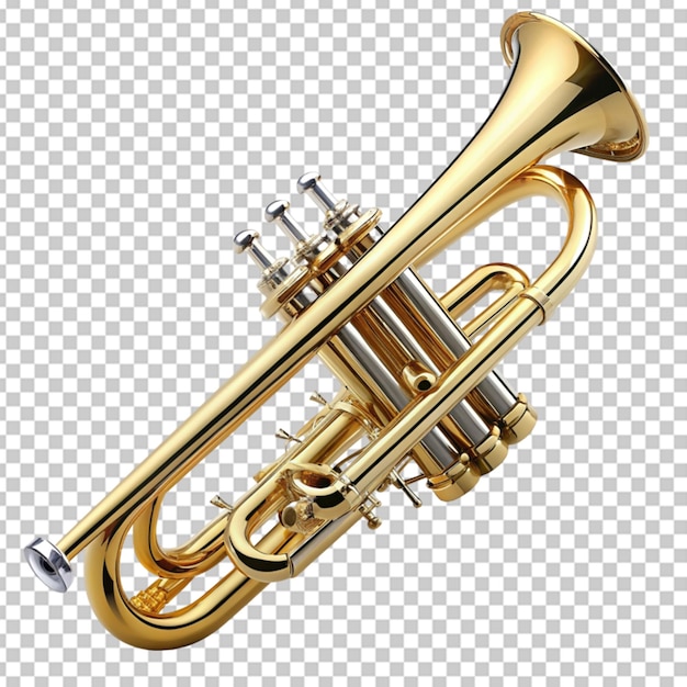 PSD trumpet transparent background