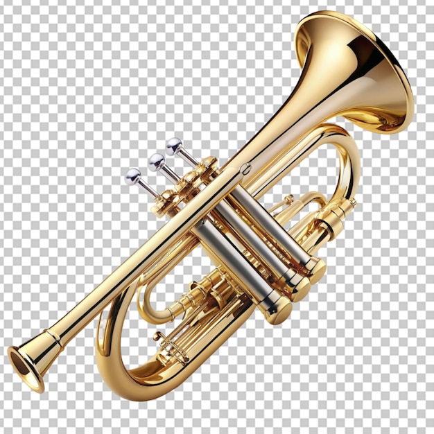 PSD trumpet transparent background