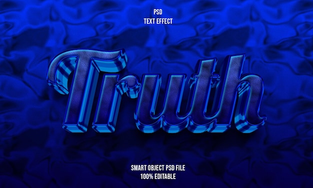 Truth text effect