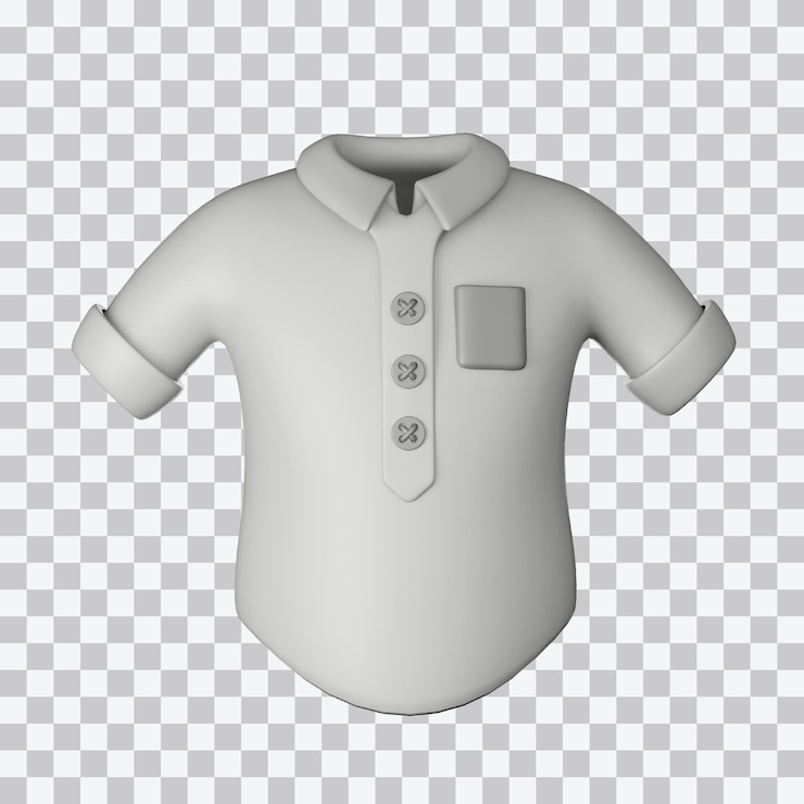 PSD иллюстрация на футболке 3d