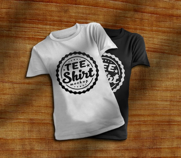 PSD tshirt design mockup