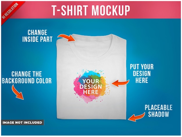 TShirt Folded Mockup