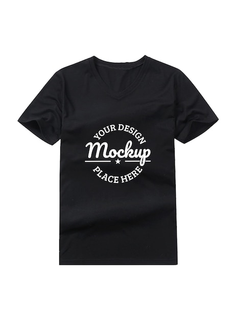 Mockup del logo della maglietta sul petto
