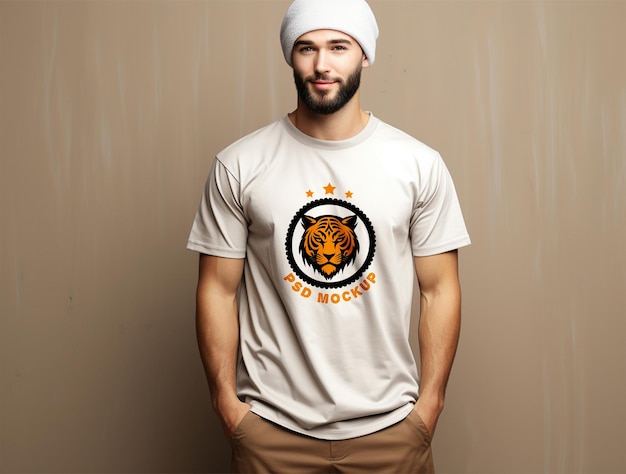 Tshirt mockup design psd template