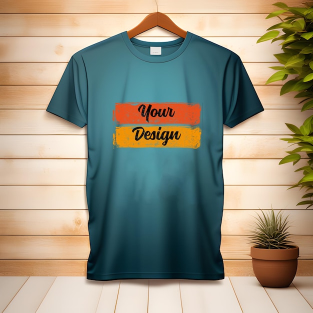 Tshirt mockup design psd