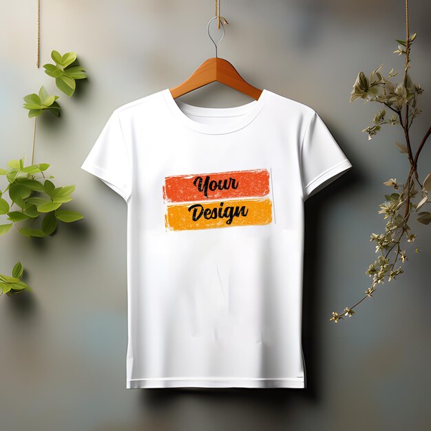 Tshirt mockup design psd