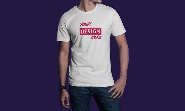 Tshirt Mockup Design PSD