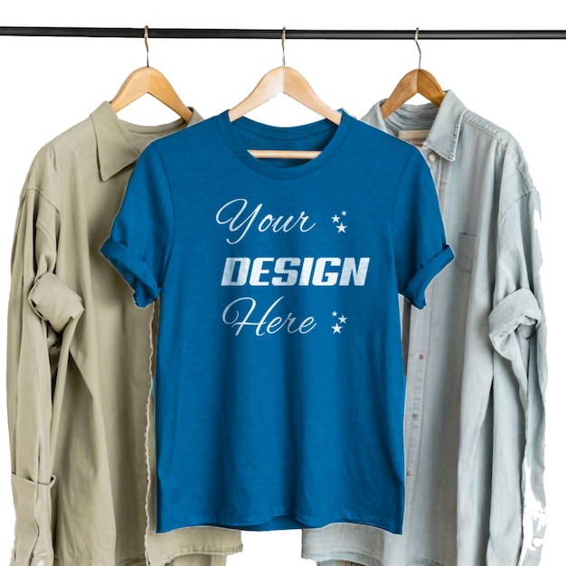 PSD tshirt mockup design