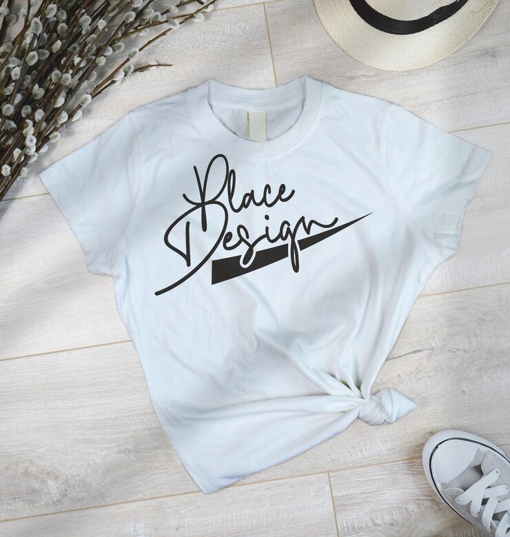 PSD tshirt mockup ontwerp