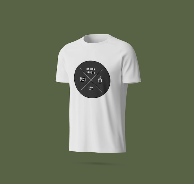 Tshirt mockup sjabloon